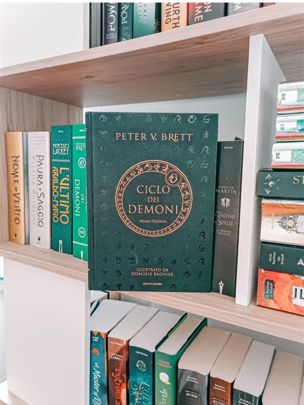 il ciclo dei demoni di peter v.. brett edito mondadori
